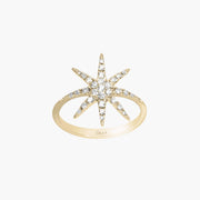 Soleil phalanx ring
