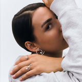 Bague Union Poire Diamants