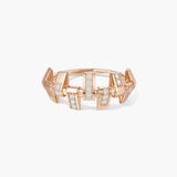Pulsion half paved ring