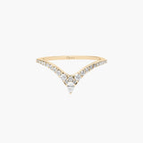 Bague V Diamants