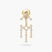 Gypsy boucle d'oreille unique détachable
