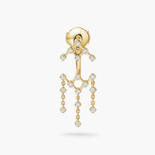 Gypsy boucle d'oreille unique détachable