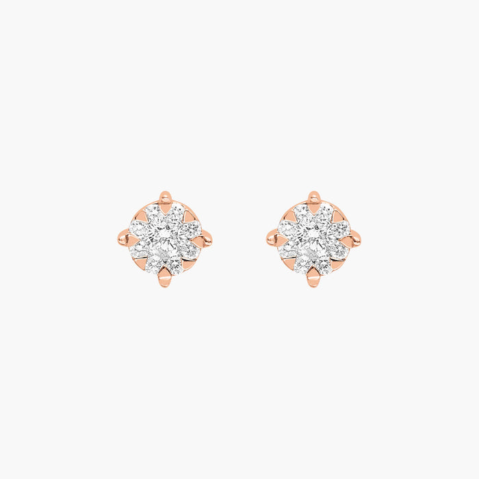 Boucles d'oreilles diamants