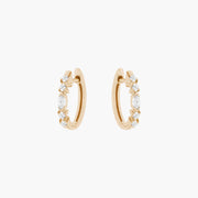 Fairytale hoop earrings