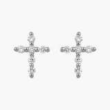 Magic Touch big cross earrings