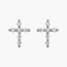 Boucles d'oreilles Magic Touch grande croix