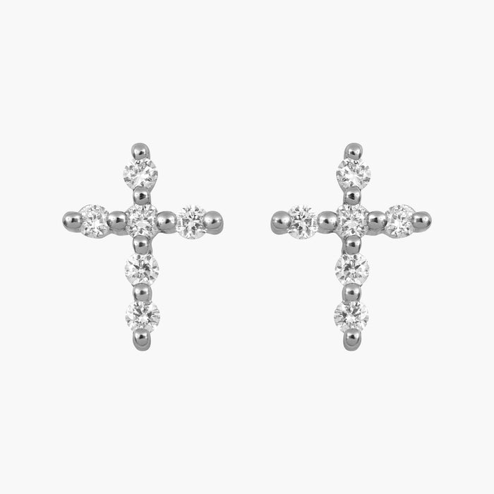 Magic Touch big cross earrings