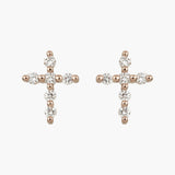 Magic Touch big cross earrings