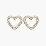 Boucles d'oreilles Cœur Magic Touch