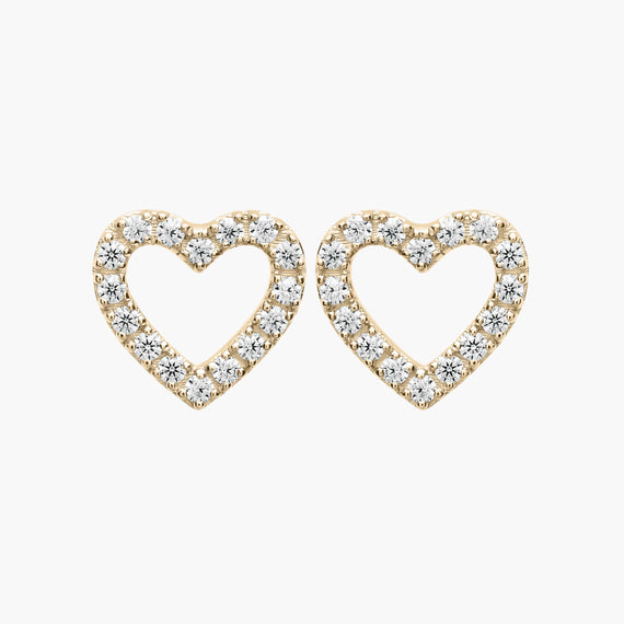 Boucles d'oreilles Cœur Magic Touch