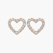 Boucles d'oreilles Cœur Magic Touch