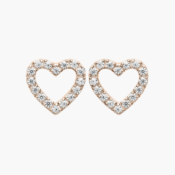 Boucles d'oreilles Cœur Magic Touch