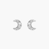 Magic Touch moon earrings