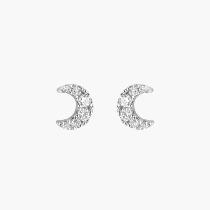 Magic Touch moon earrings