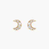 Magic Touch moon earrings