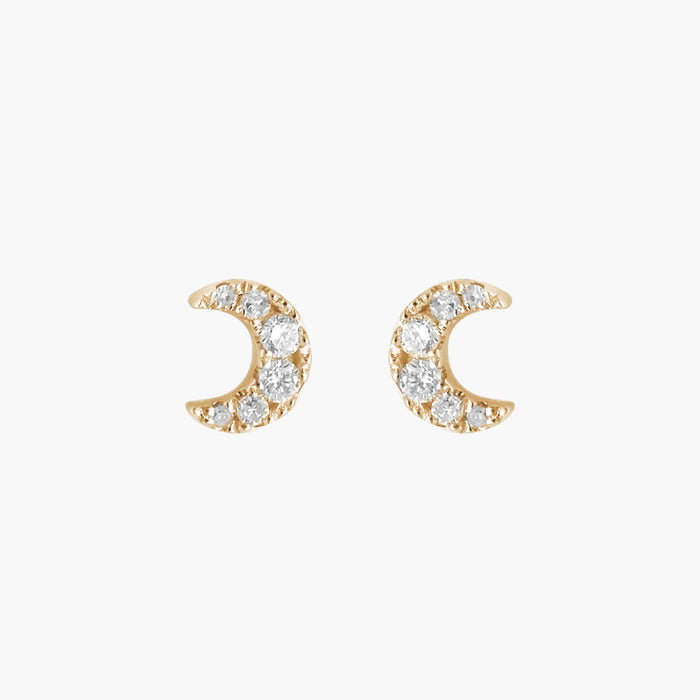 Magic Touch moon earrings