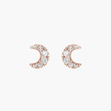 Magic Touch moon earrings