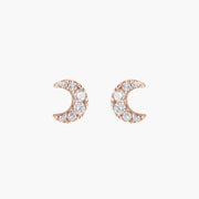 Magic Touch moon earrings