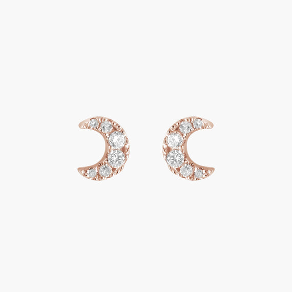 Magic Touch moon earrings