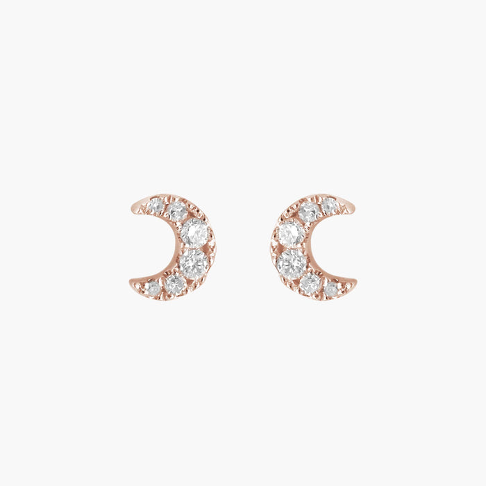 Magic Touch moon earrings