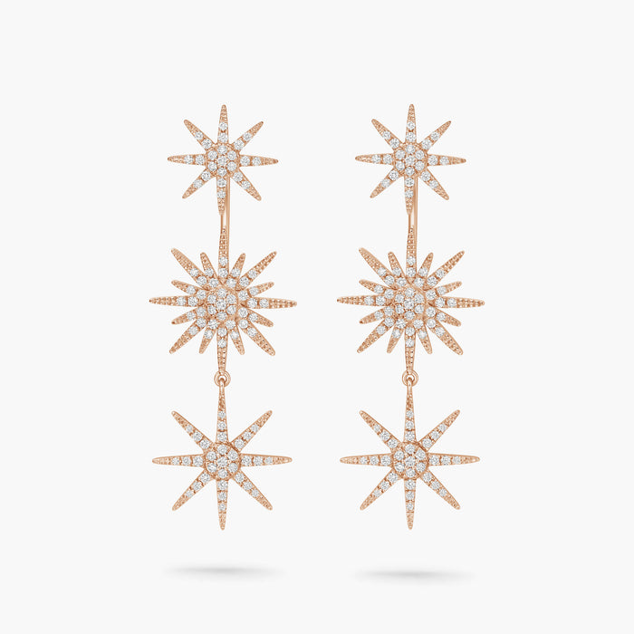 Soleil detachable pendant earring