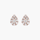 Magic Touch pear earrings
