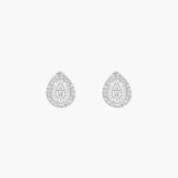 Pear Diamond Earrings
