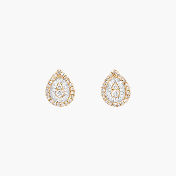 Pear Diamond Earrings