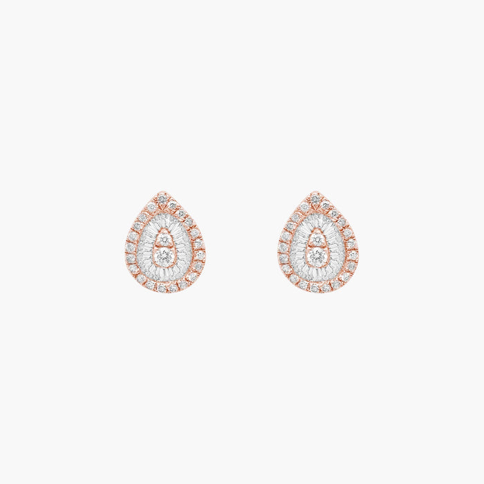 Pear Diamond Earrings