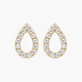 Magic Touch Pear Earrings Large Model
