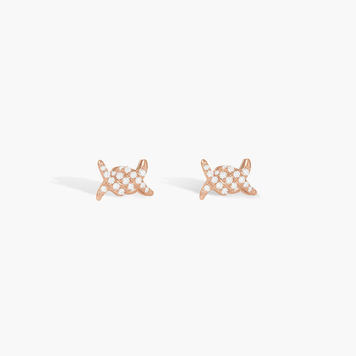 Barbelé Earring Studs Small Model