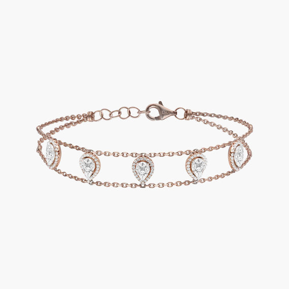 Éclat bracelet 5 pears