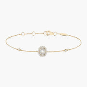 Square Diamond Union Bracelet