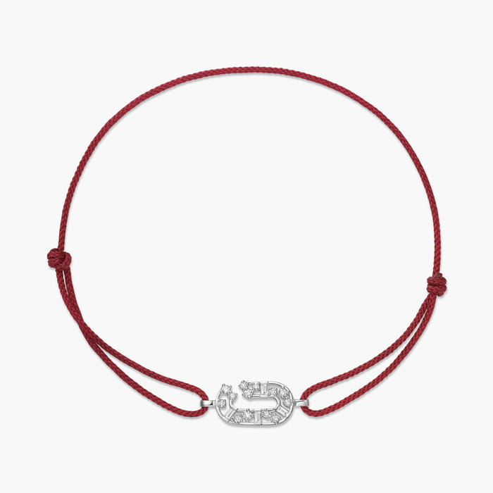 Broken Chain Cord Bracelet