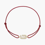 Broken Chain Cord Bracelet