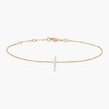 Magic Touch cross chain bracelet