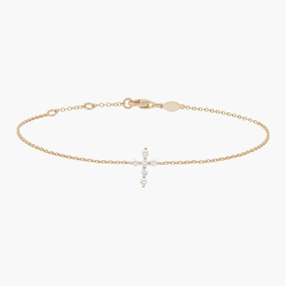Magic Touch cross chain bracelet