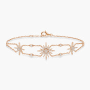 Soleil Chain Bracelet 3 suns