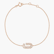 Broken Chain Bracelet