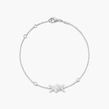 Bracelet Barbelé Pavé