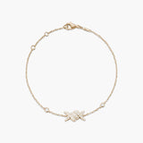 Bracelet Barbelé Pavé