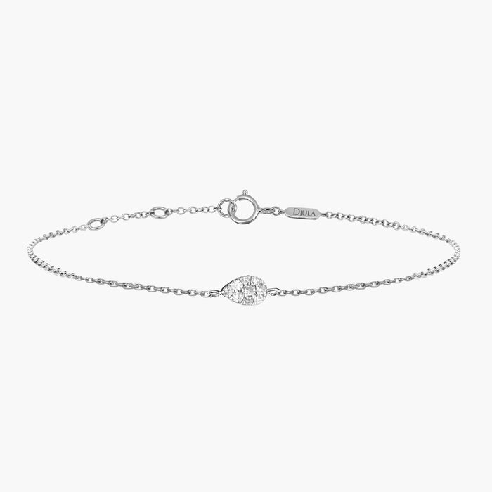 Magic Touch pear chain bracelet