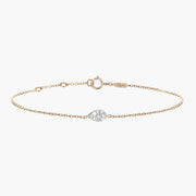 Magic Touch pear chain bracelet