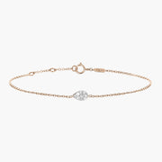 Magic Touch pear chain bracelet