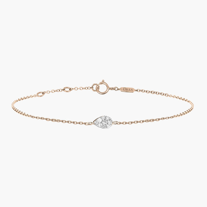 Magic Touch pear chain bracelet