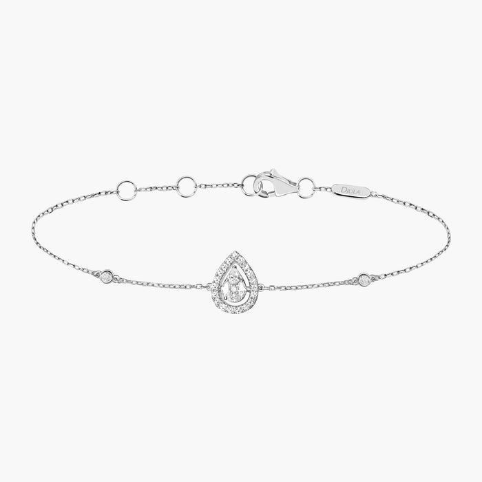 Bracelet Union Poire Diamants