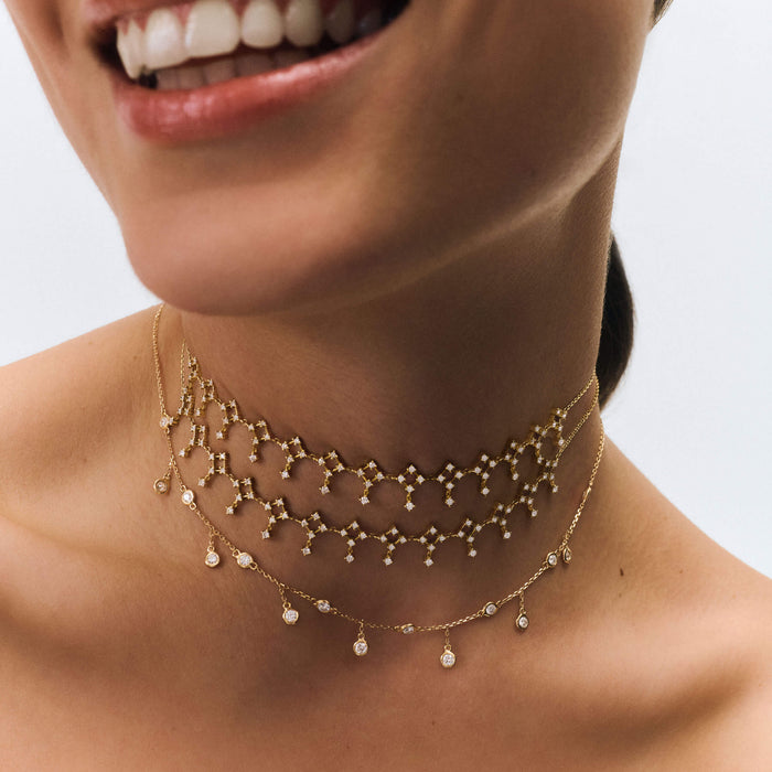 Choker dentelle