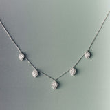 Choker Éclat 5 pampilles