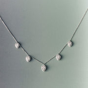 Choker Éclat 5 pampilles