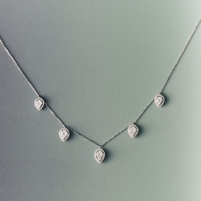 Choker Éclat 5 pampilles